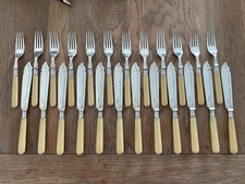 Vintage Set 24 Silver Plated