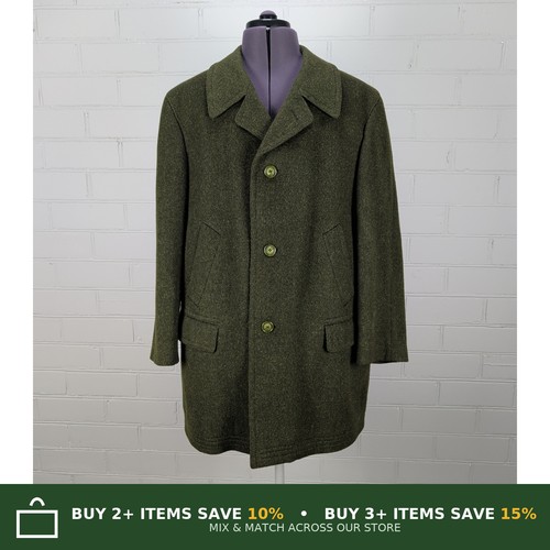 Steinbock loden overcoat green - steinbock,