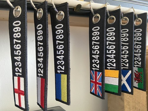 Personalised key rings custom - key,