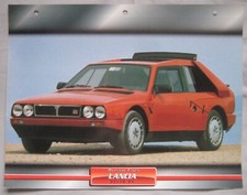 Lancia Delta S4 Atlas Editions Fact File Dream Cars Card