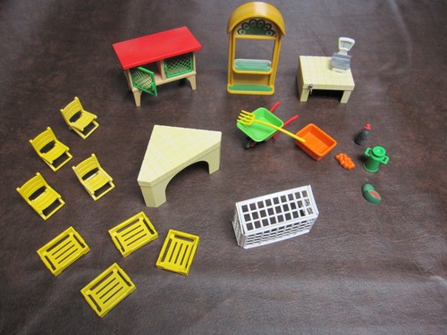 Playmobile garden patio set - playmobile,