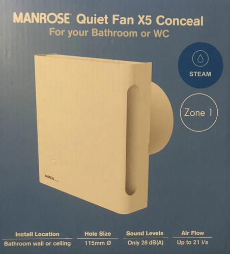 Manrose ipx5 humidity - ipx5, quiet