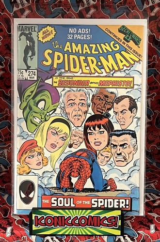 Amazing spider man 274 mar - amazing, #274