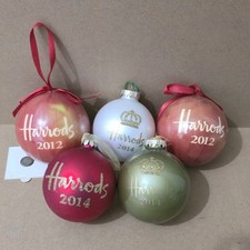 5 X Harrods Christmas