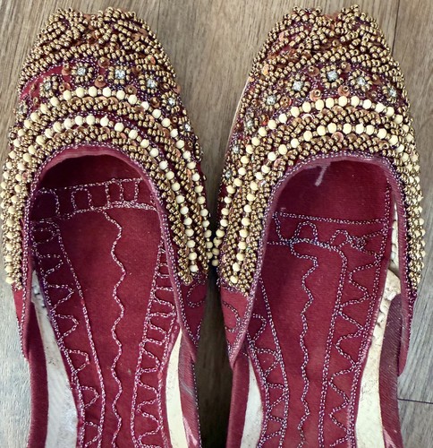 Handmade khussa ballerina shoe - handmade,