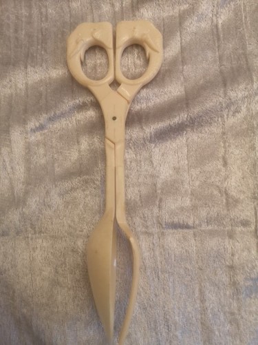 Vintage 1940s salad tongs - 1940s,