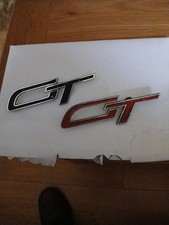 Classic Car "GT" BADGES,  AUSTIN, MORRIS 1300GT, FORD, VAUXHALL.