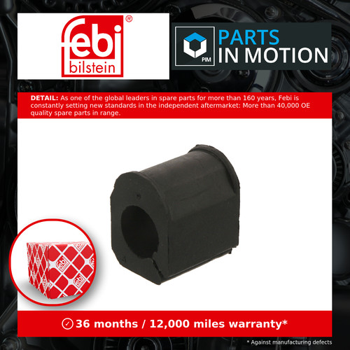 Anti roll bar - roll, bush