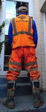 mens SIGNAL orange HI VIS work