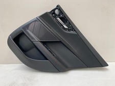 JAGUAR XE X760 DRIVER RIGHT SIDE REAR DOOR CARD BLACK GX73276A00AAW