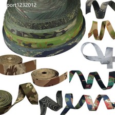 Camouflage woven tape webbing