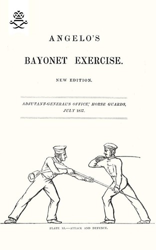 Angelo bayonet exercises - angelo’s,