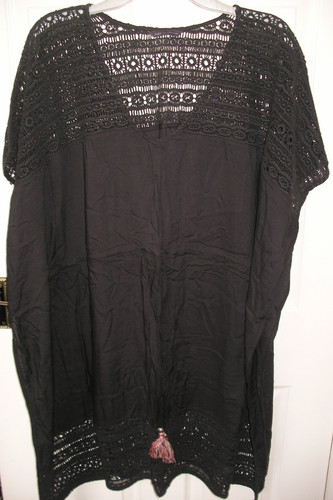 Beach cover black - cover, sz