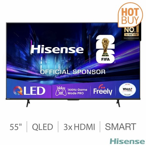 Hisense smart 55e78qtuk - hisense, 4k