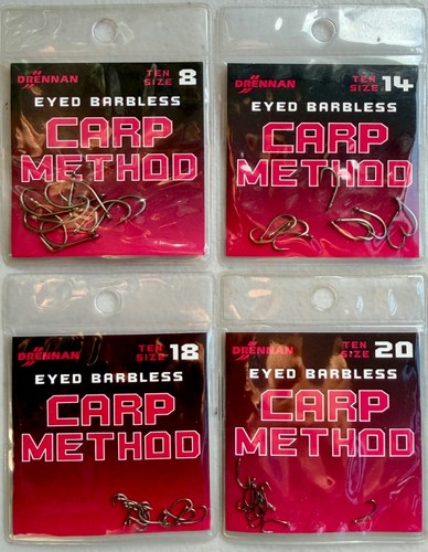 Drennan barbless carp - drennan, method