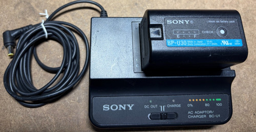 Sony c adapter - bc-u1, a/c
