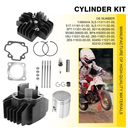 Piston cylinder head - cylinder, rings