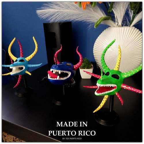 Pack vejigante masks - pack, 3