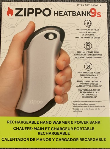 Zippo heatbank rechargeable - zippo,