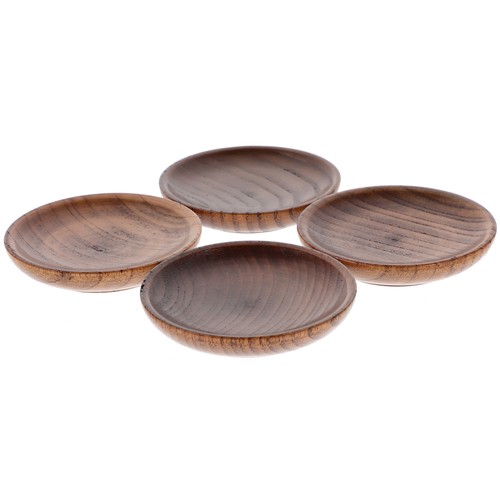 Pcs wooden serving plates - pcs,