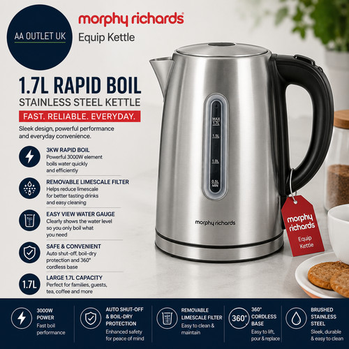 Morphy richards equip kettle - richards,