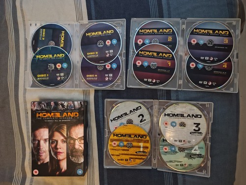 Homeland dvd box set complete - box,