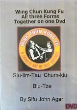 Instructional  Wing Chun Kung Fu / All Three Empty Hand Form Dvds on One Disc