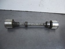 KAWASAKI  GPZ750    REAR WHEEL SPINDLE + ADJUSTERS   GPZ750 UNITRACK / TURBO