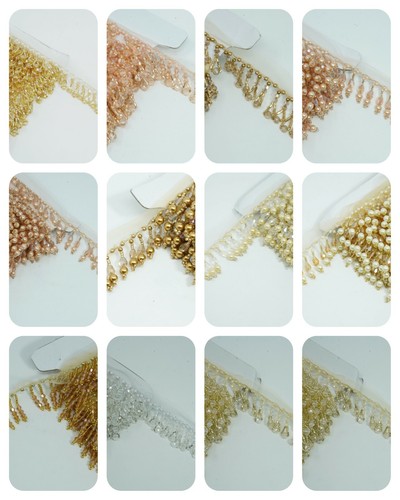 Yard bead crystal - bead, fringe