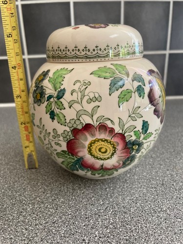 Lidded ginger jar mason - ginger, jar.