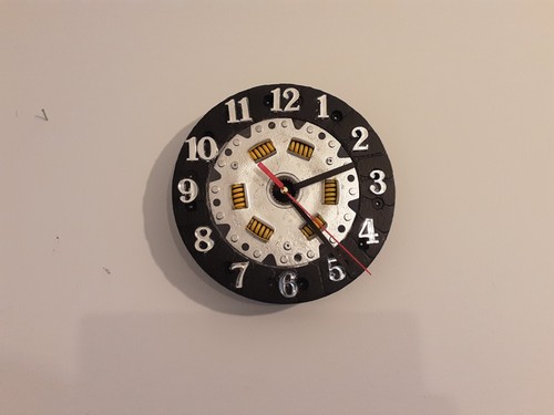 Clutch plate clock - clutch,