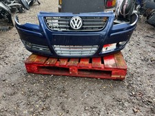 VOLKSWAGEN POLO 9N3 2005/2009 Front Bumper In Blue