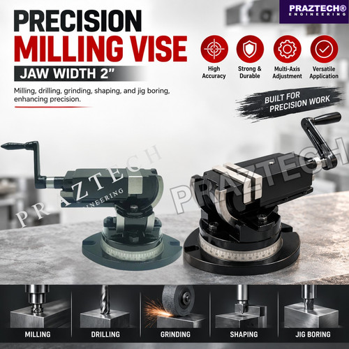 Precision milling vice - 2", jaw