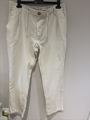 Men linen trousers - men's,