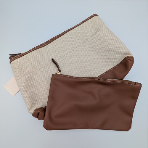 Primark canvas faux leather - faux,