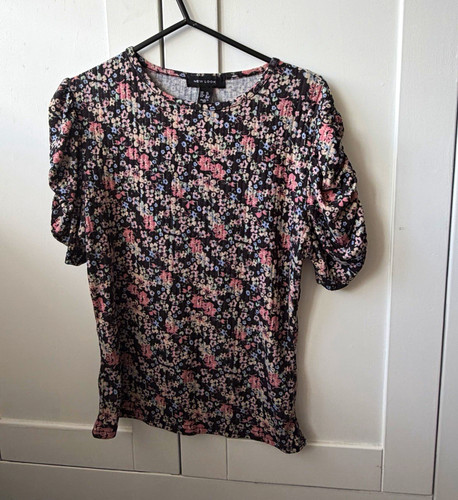 New look black floral - new, puff