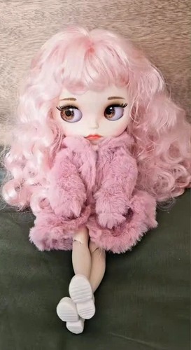 Neo blythe doll pink - blythe, hair