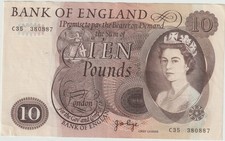 J B Page Ten Pound Note