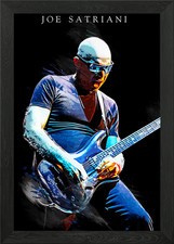 Joe Satriani Framed Wall Art