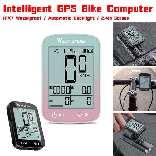 Gps bicycle computer wireless - bicycle,