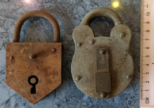 Antique padlocks no keys - antique,