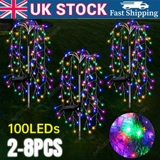 2-8Pcs Outdoor LED Solar Power