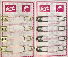 4pcs Extra Large Safety Pins,Giant Strong Safety Pin Metal Heavy Duty Blanket ,