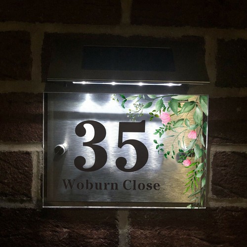 Personalised floral house - personalised,