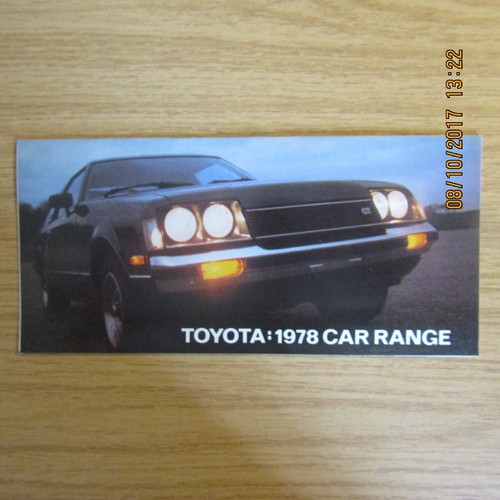 Toyota starlet corolla - toyota, carina