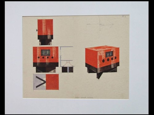 French art deco radio - deco, project