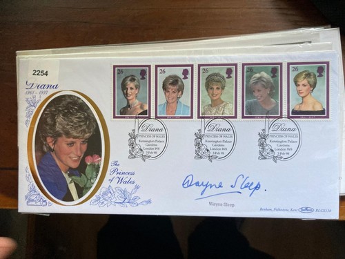 Wayne sleep signed 1998 - wayne,