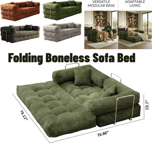 Convertible sofa bed boneless - convertible,