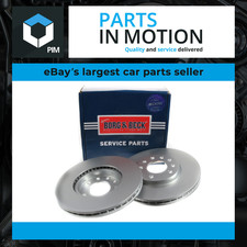 2x Brake Discs Pair Vented
