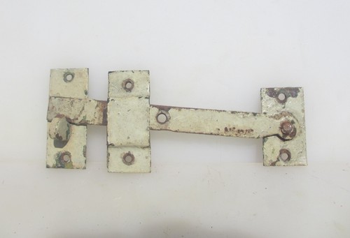 Vintage iron door latch lock - iron,